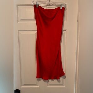 Bardot Vibrant Red skirt